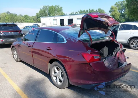 2016 Chevrolet Malibu Ls from USA, damaged, VIN 1G1ZB5ST9GF191729